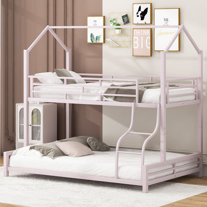 Sturdy Frame House Bunk Bed