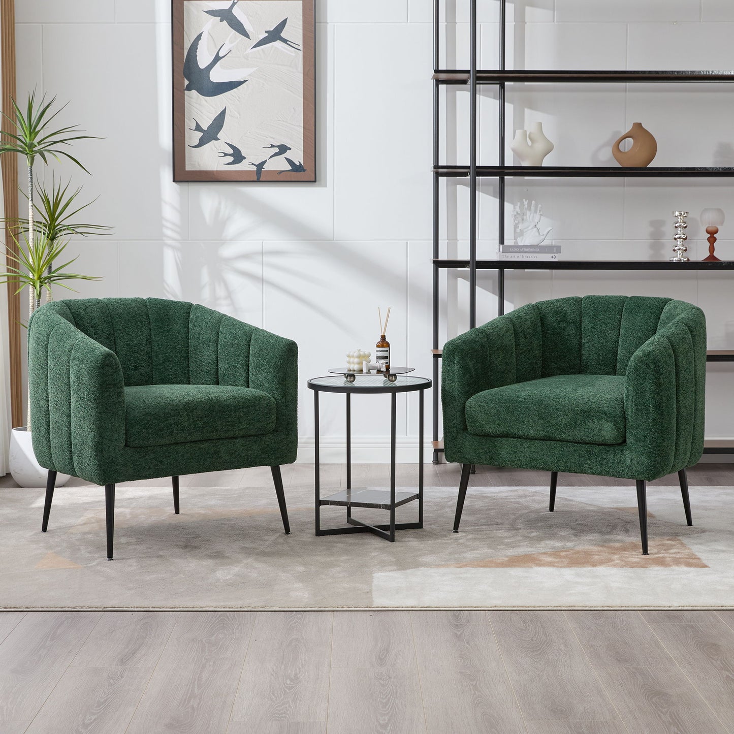 Vanity Barrel Accent Lounge Chair