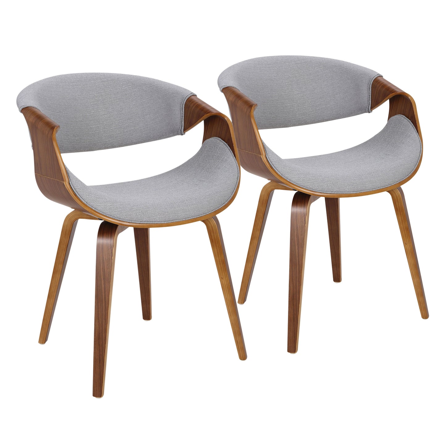 Curvo - Mid-Century Modern Chair (Set of 2)