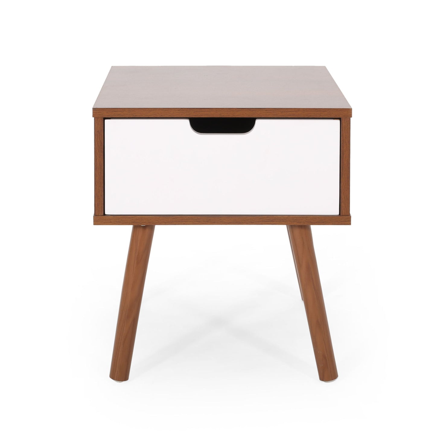 2 Toned Particle Board End Table