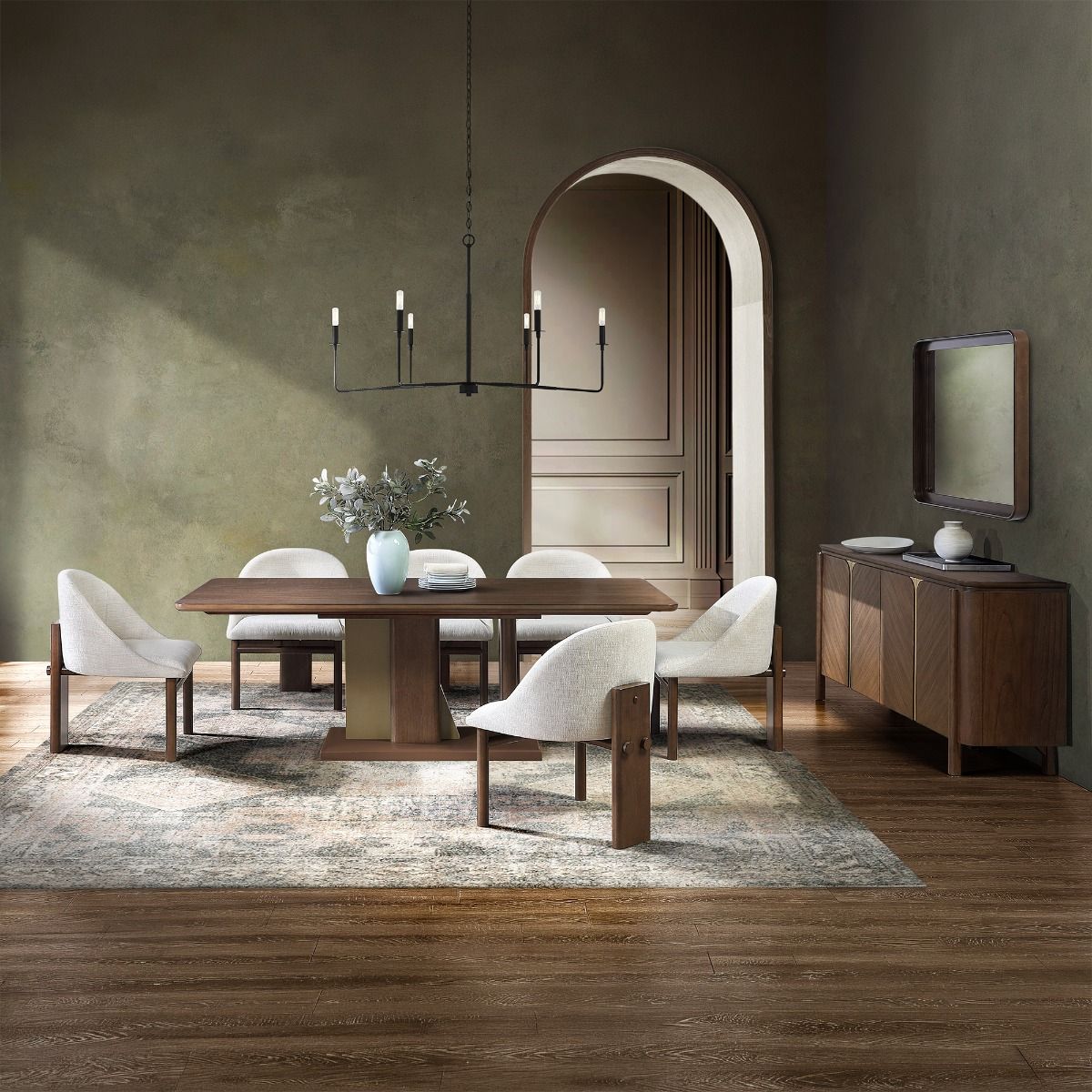Ouida - Server - Brown & Gold