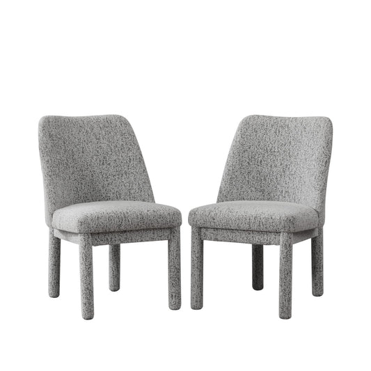 Wide Minimalist Dining Chair (Set of 2)
