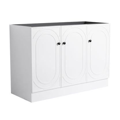 Modern Freestanding Bathroom Vanity With Soft Close Cabinet Doors