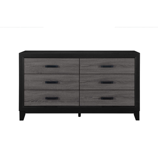 Soluto - Dresser - Gray / Black