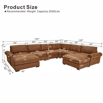 Modular Sectional - Brown
