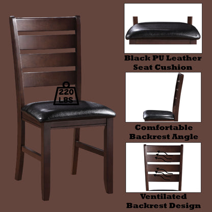 Urbana - Synthetic Leather Side Chair (Set of 2)