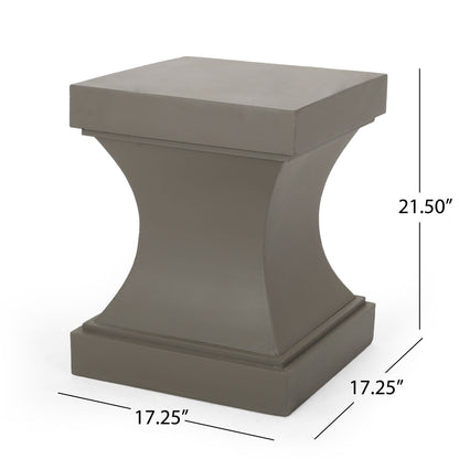 Athena - Modern Side Table With Pedestal Design