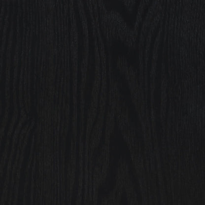 Sloped Arm Swivel Chair - Black