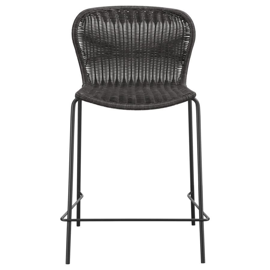 Mckinley - Faux Rattan Metal Chair (Set of 2)