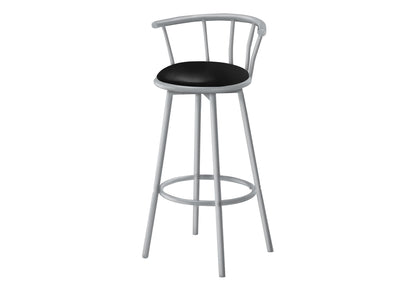 Swivel Stool Bar Height, Stylish Design Contemporary & Modern (Set of 2)