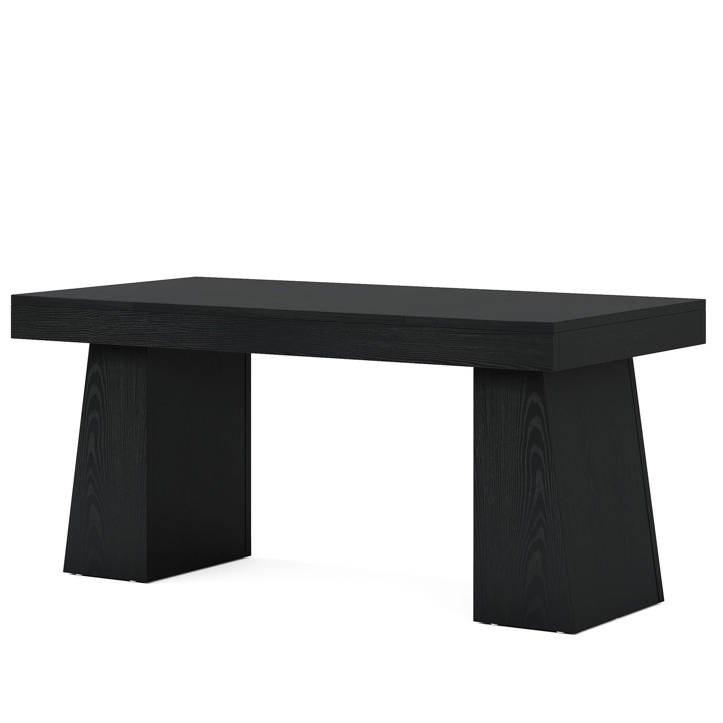 Executive Desk, Workstation With Double Trapezoid Base