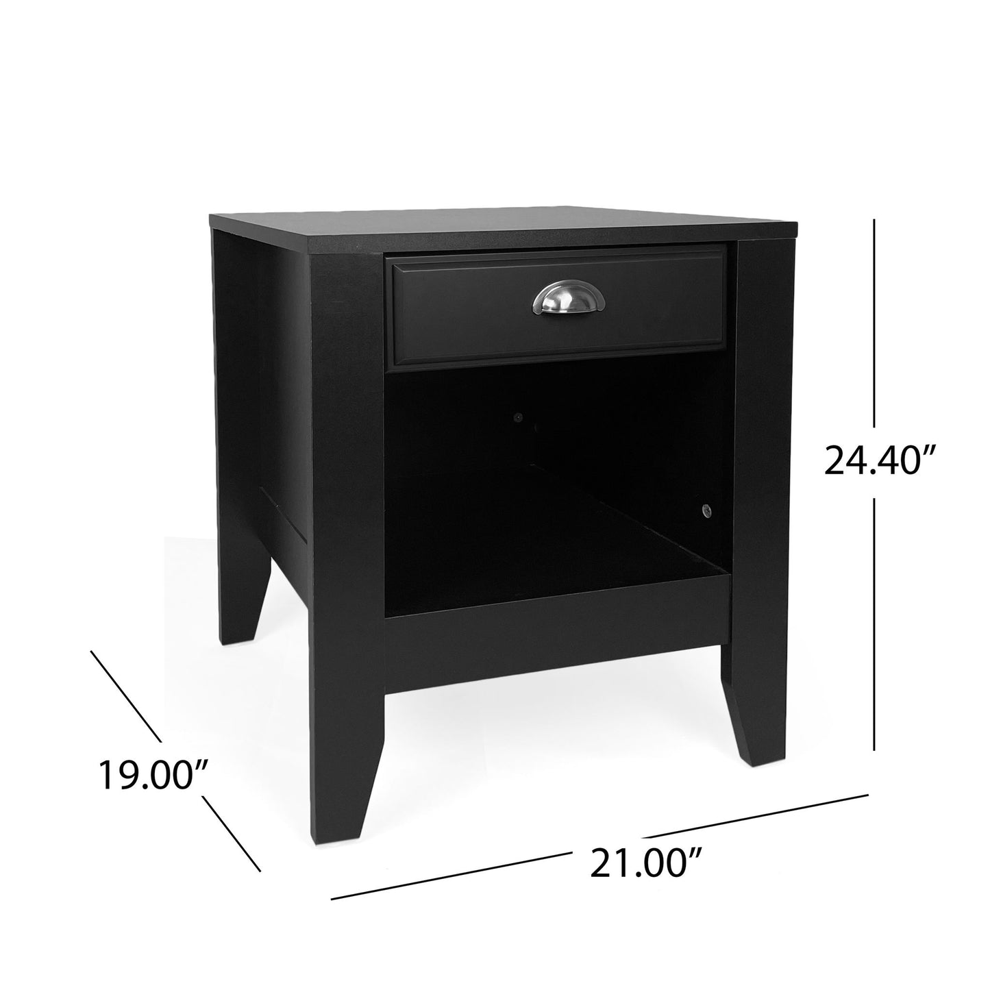 Cleary - Contemporary Nightstand With Drawer