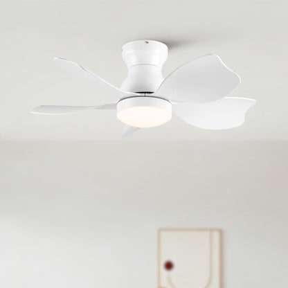 Low Profile Flush Mount Ceiling Fan With Light