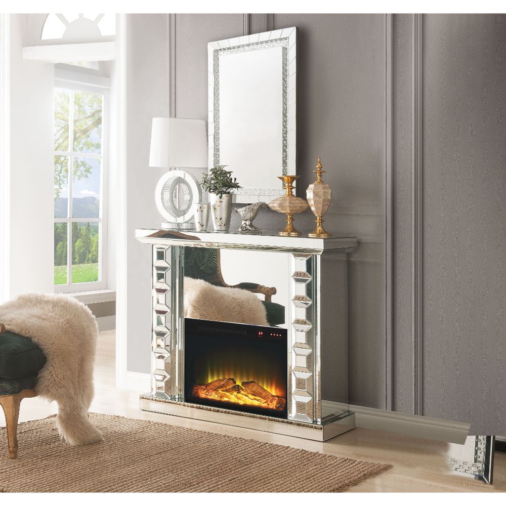 Dominic - Fireplace - Mirrored