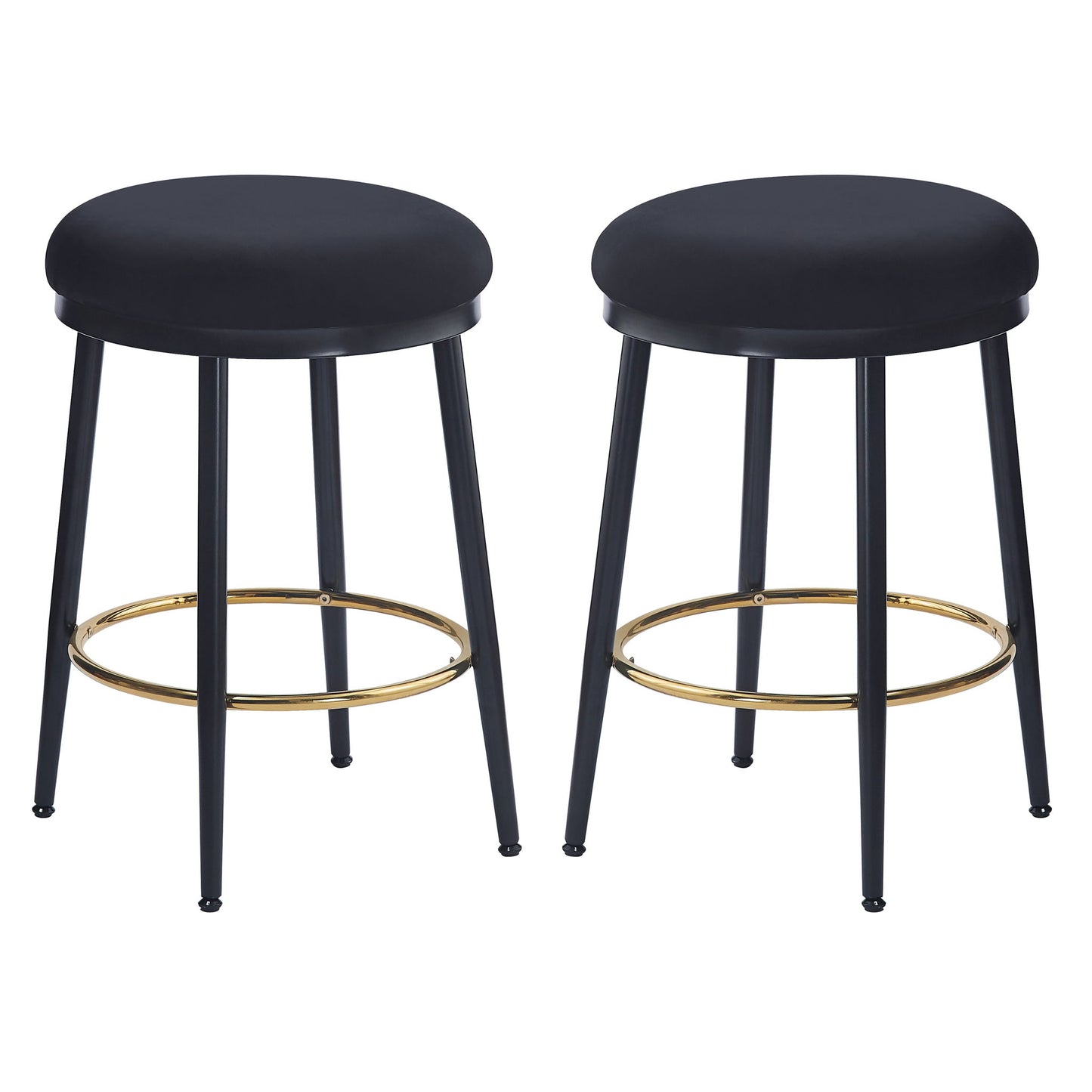 Stylish Design Counter Stools (Set of 2)