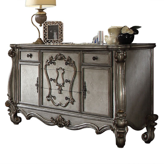 Versailles - Dresser - Antique Platinum Finish