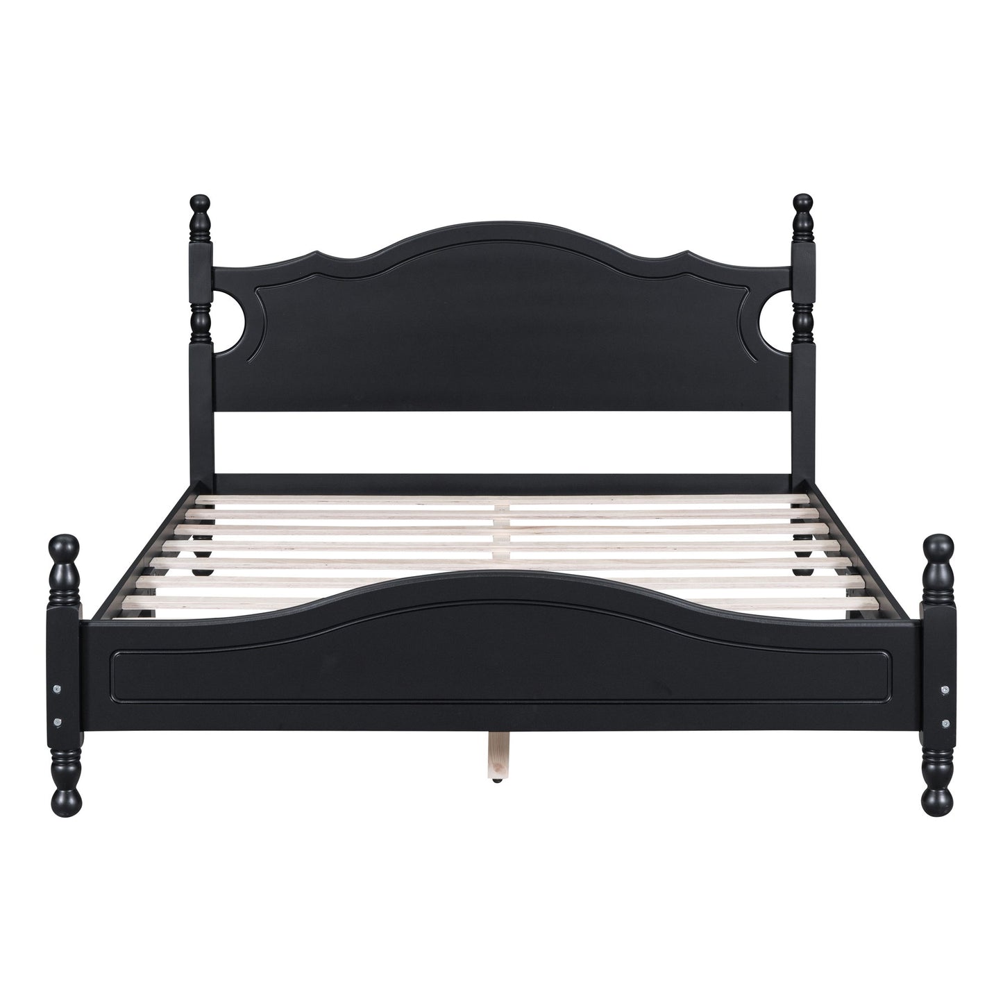 Platform Bed Frame With Slat Support