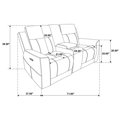 Patrick - Power Reclining Loveseat