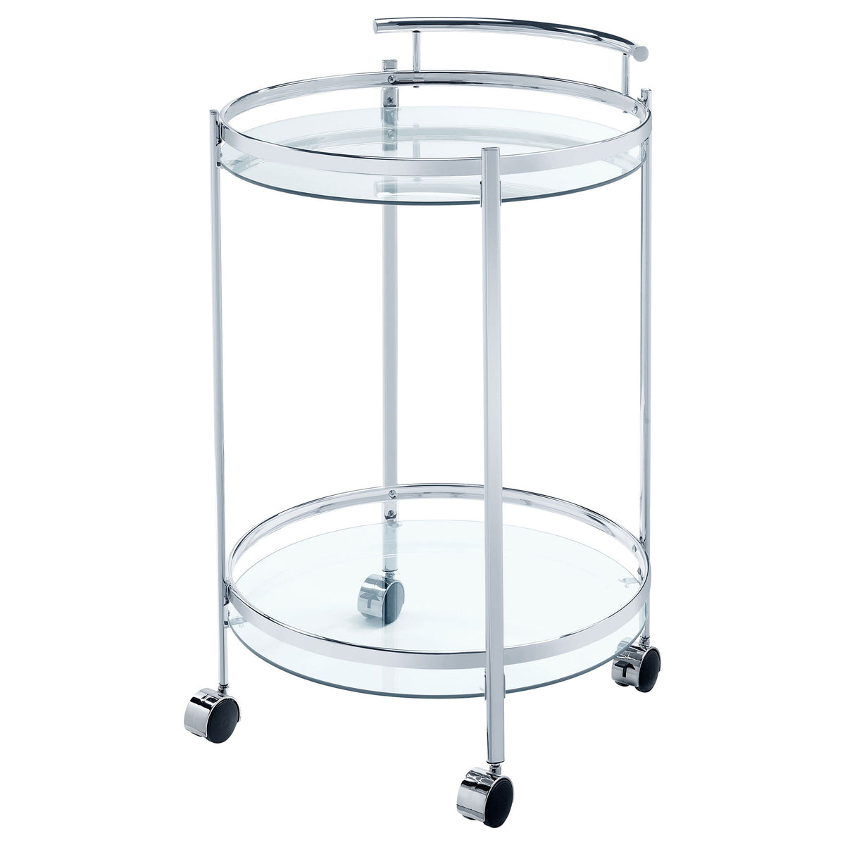 Osborne - Bar Cart - Chrome