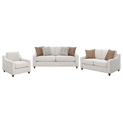 Mackenzie - 3 Piece Sofa Set - Beige