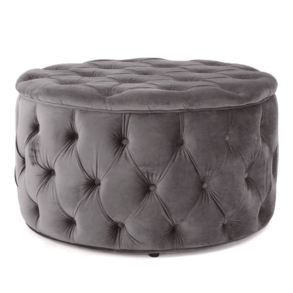 Modern Glam Ottoman Velvet