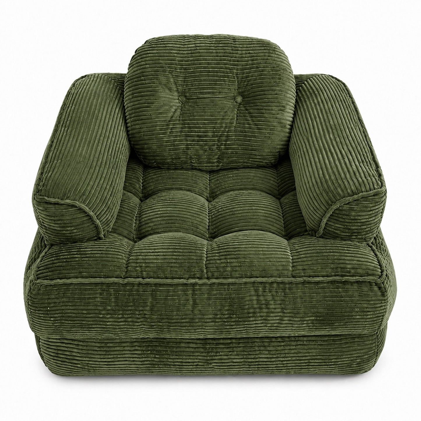 Convertible 2 In 1 Armrest Sofa For Bedroom