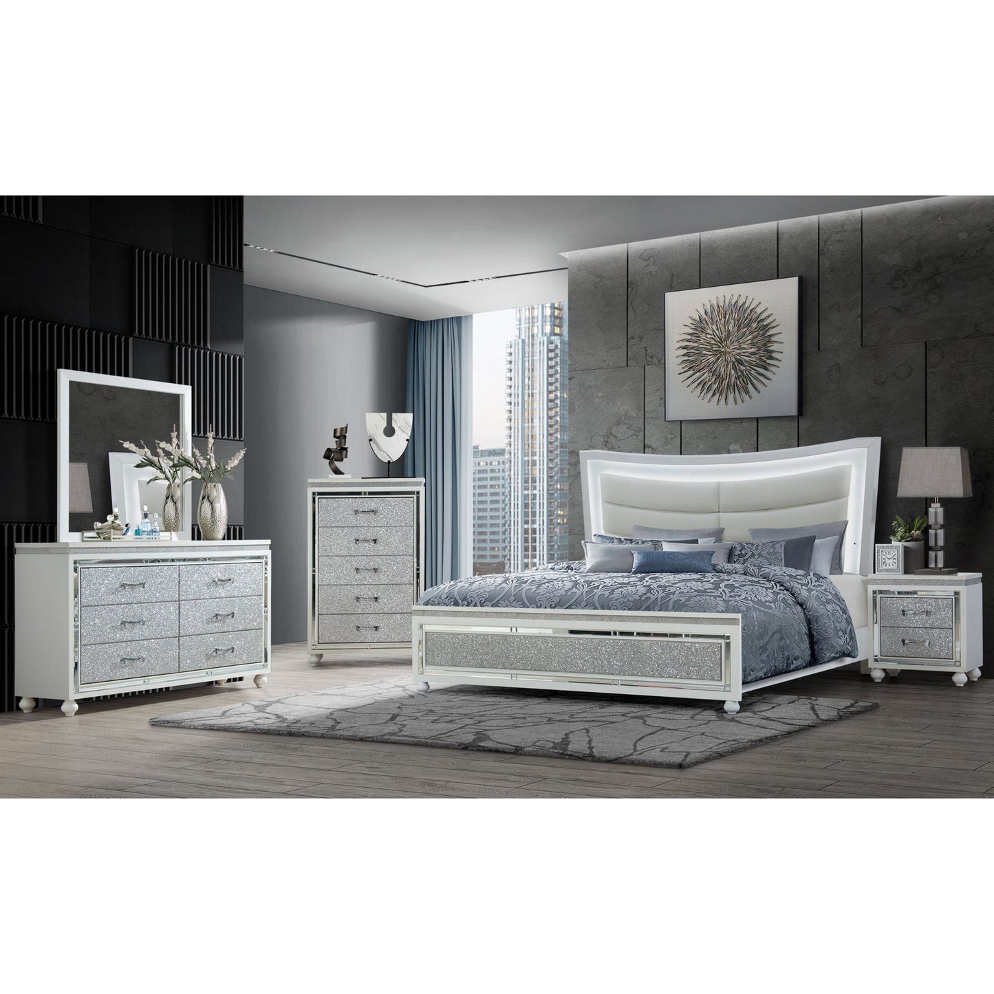 Maloise - 5 Piece Bedroom Set