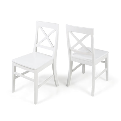 Plethora - Dining Chair With X Shaped Back (Set of 2)