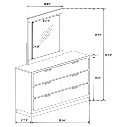 Napa - Dresser With Mirror