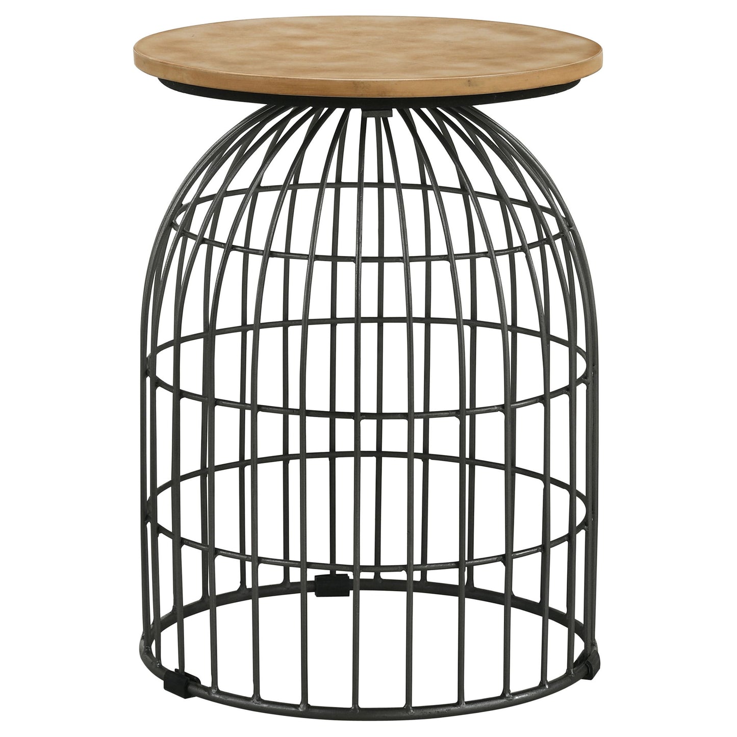 Boyd - Side Table - Gunmetal