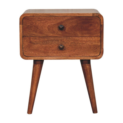 Curved Nightstand,