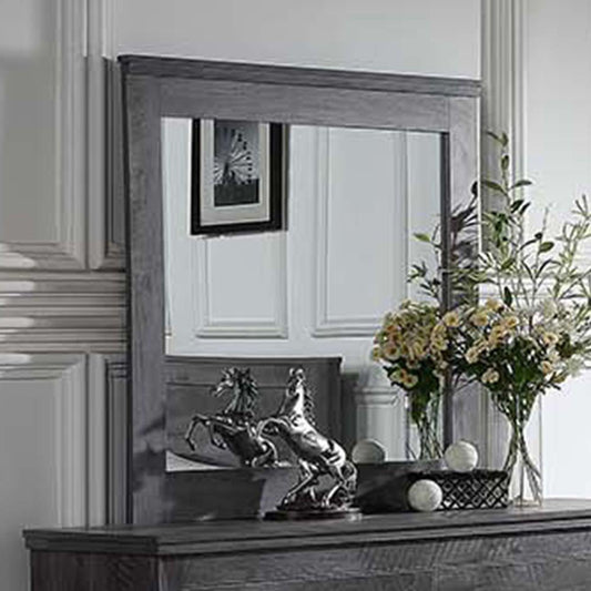 Vidalia - Mirror - Rustic Gray Oak