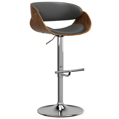 Amery - Mid Century Modern Adjustable Swivel Bar Stool