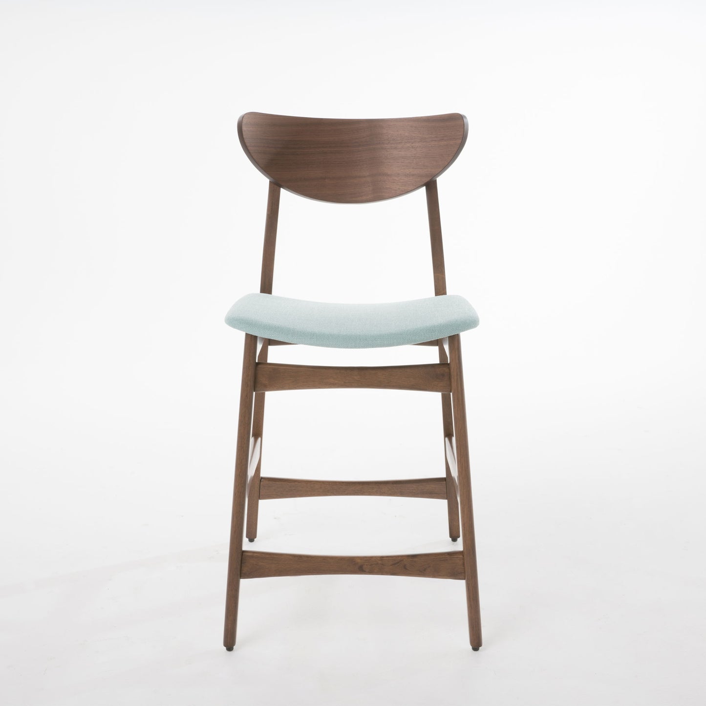 Elegant Counter Height Chair With Cushioned Seat