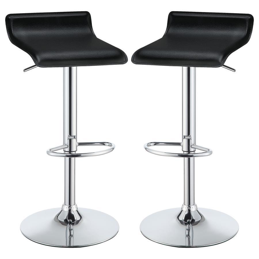 Bidwell - Upholstered Adjustable Bar Stool (Set of 2)