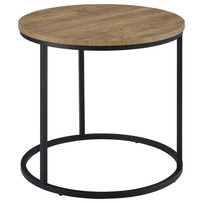Arrize - Round Side End Table - Mango Color