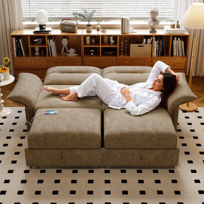 Sofa Bed With Convertible Design, Living Room Furniture