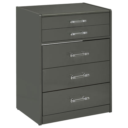 Ayuba - 3 Drawer Makeup Vanity Table With Mirror And Stool