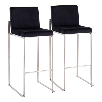 Fuji - Contemporary And Modern Elegance High Back Barstool