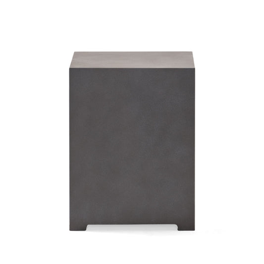 Modern Tank Holder Side Table With Powder Coated Frame