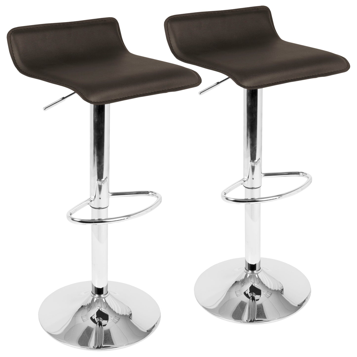 Ale - Contemporary Adjustable Barstool (Set of 2)