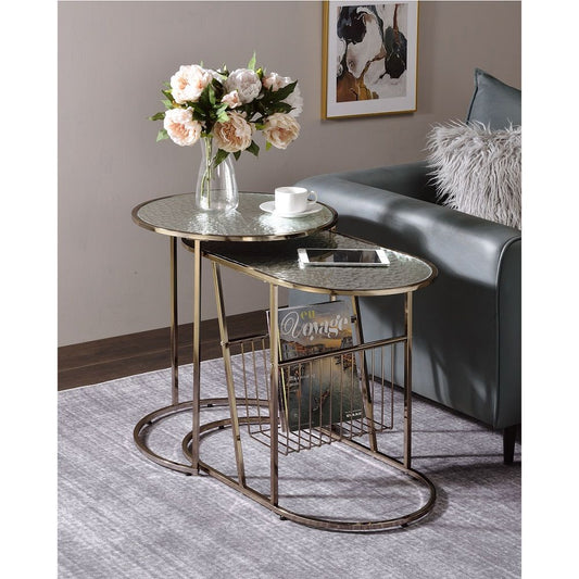 Kesha - Nesting Table Set - Gold