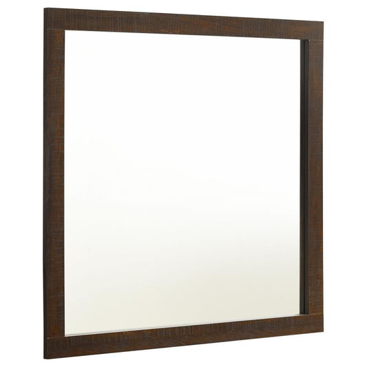 Edmonton - Dresser Mirror - Rustic Tobacco