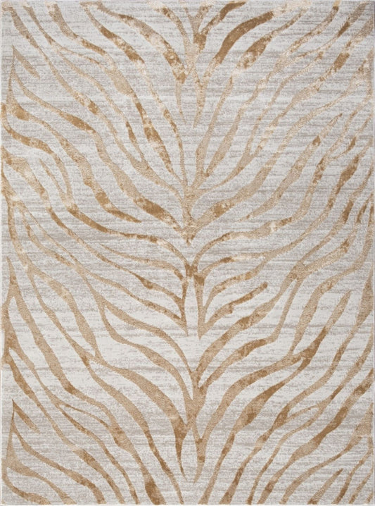 Elegance - 5'3" X 7'3" Area Rug - Gold