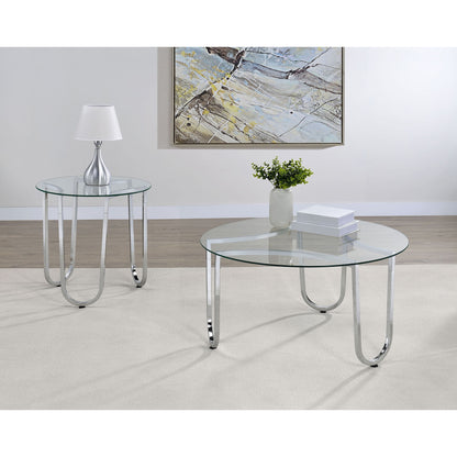 Dutton - Round Coffee Table Set