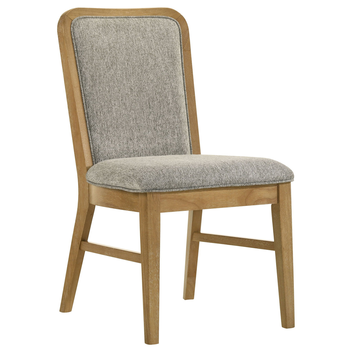 Teleli - Dining Side Chair (Set of 2) - Natural / Gray