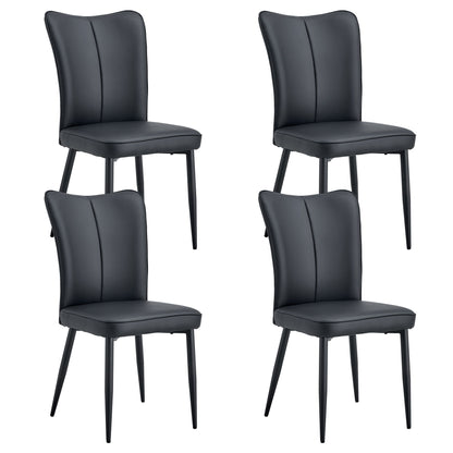 Minimalist Style Minimalist Dining Chairs With Metal Legs