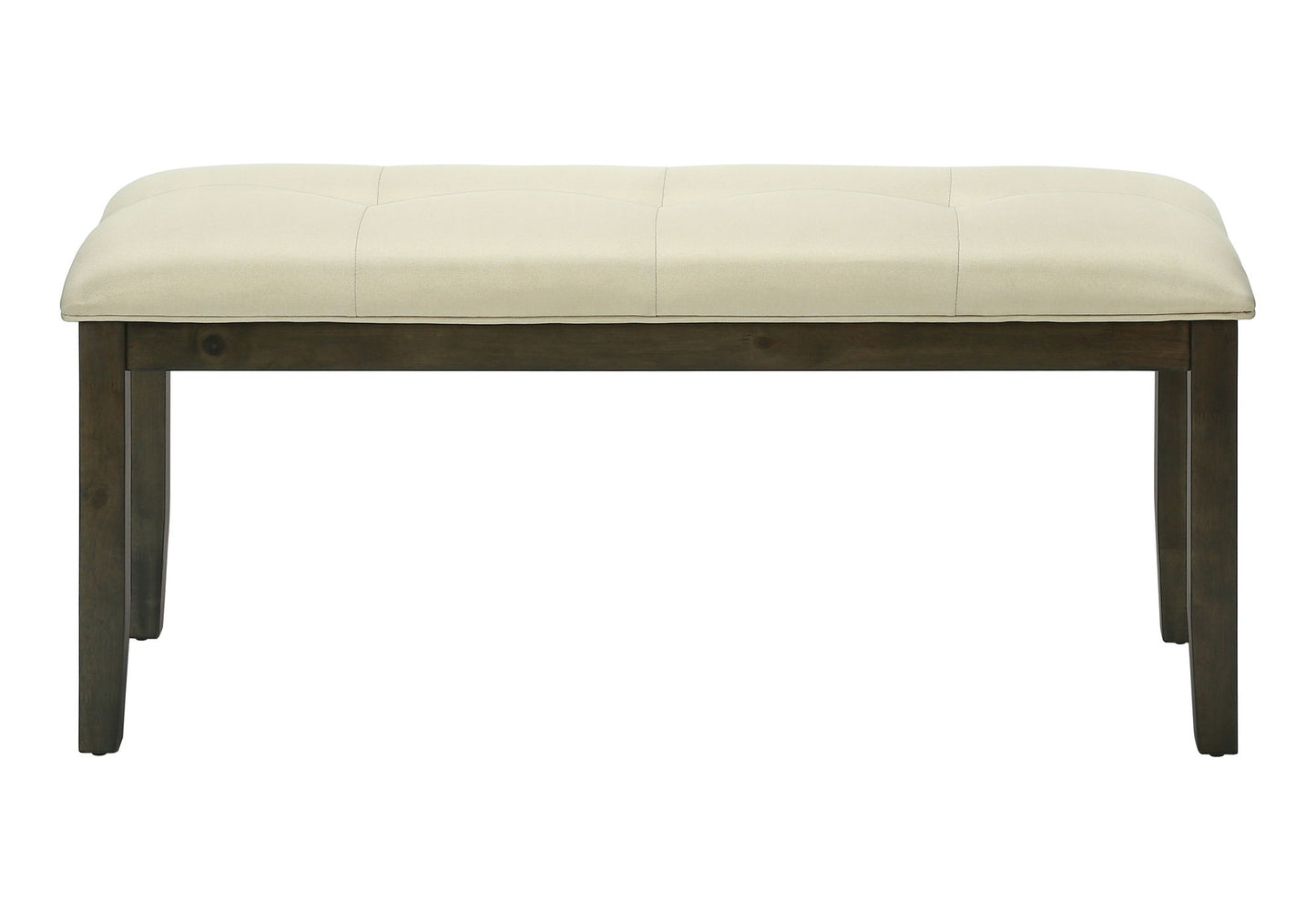 Bench, Rectangular, Hallway, Upholstered, Transitional - Cream