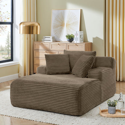 Modern Single Lazy Sofa Lounge Chair With High Density Foam