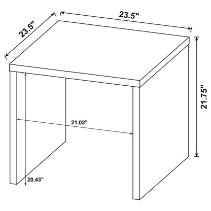 Parker - Accent Side End Table - Wood